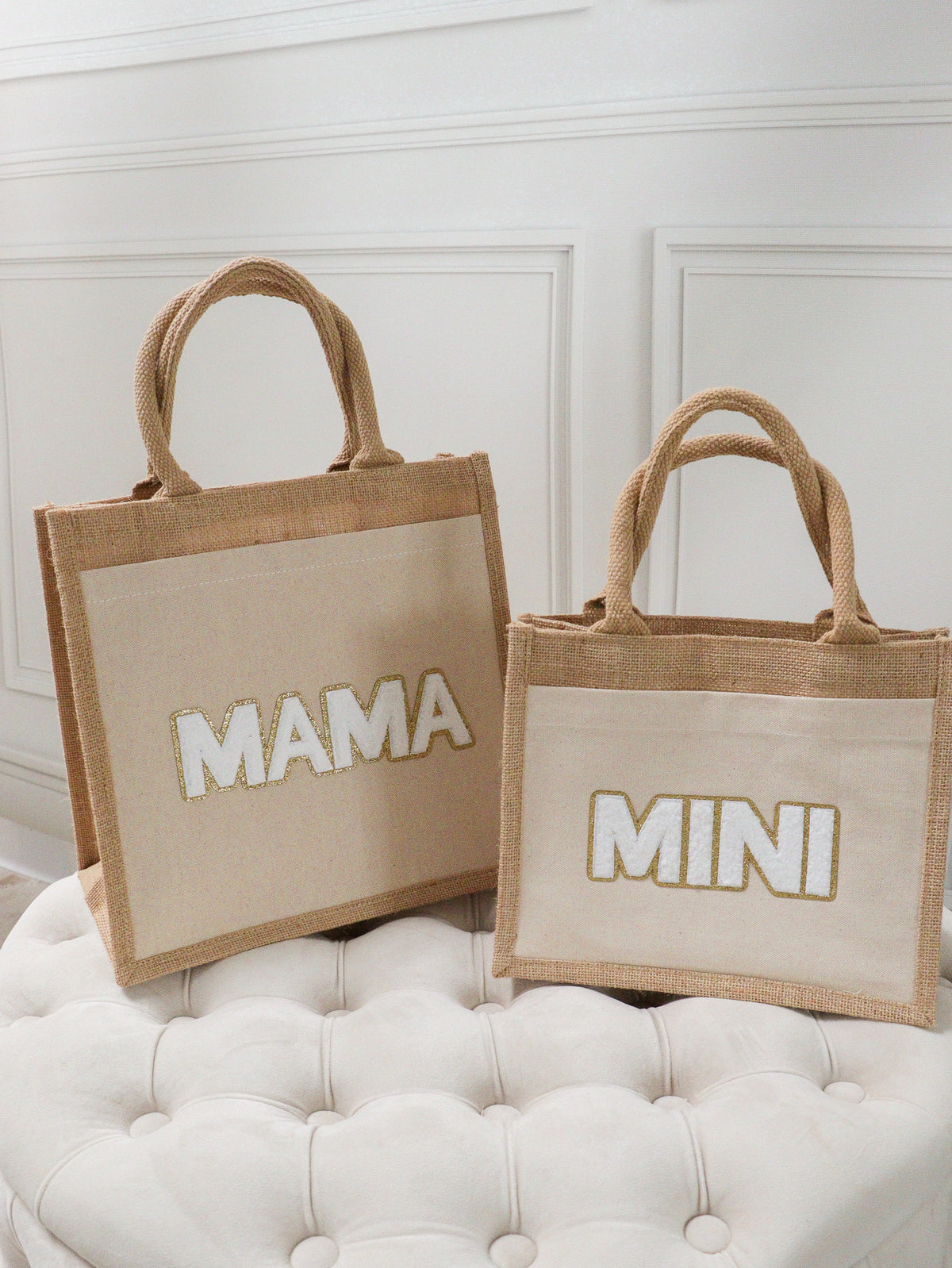 Mama & Mini Jute Bag Set