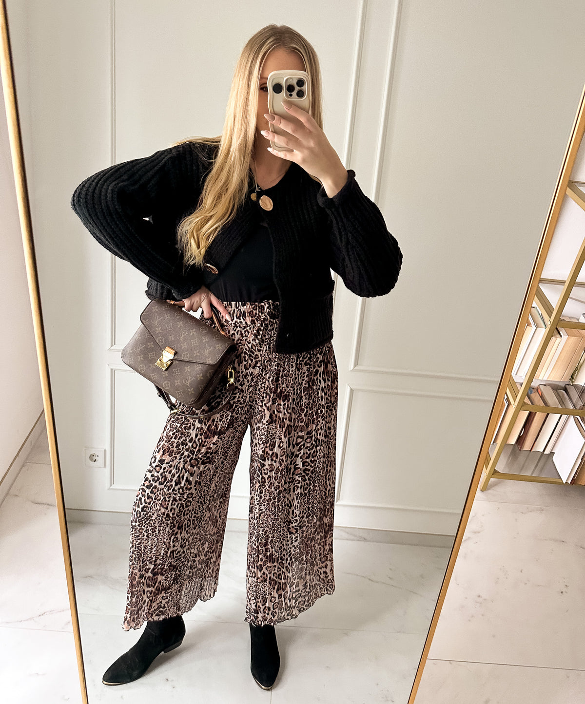Leo Plissee Hose