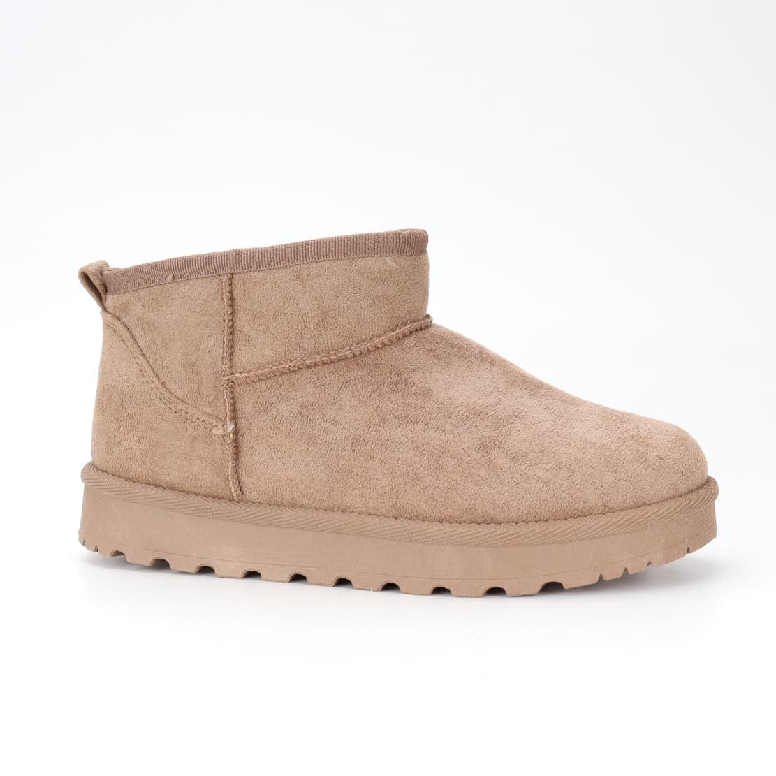 Fluffy Boots - Beige